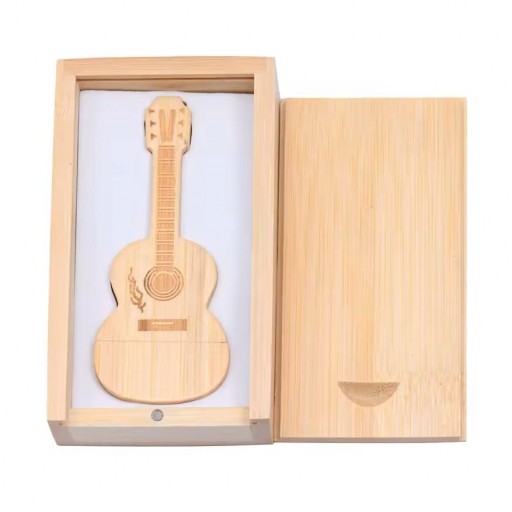 Memoria USB Guitarra de Bambú 64Gb [2]