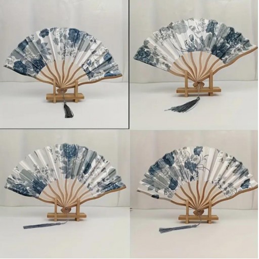 Abanico Oriental de Bambú [1]