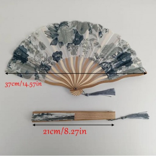Abanico Oriental de Bambú [2]