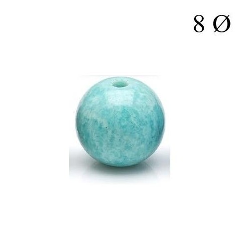Bola de Amazonita 8mm para Hilo [0]