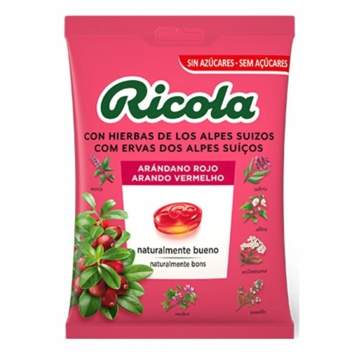 Caramelos Arándano Rojo