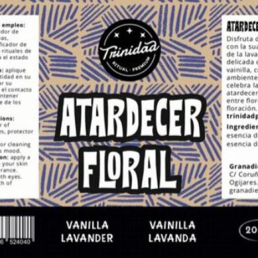 Agua Atardecer Floral [1]