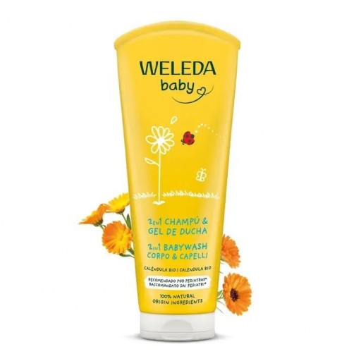 Champú y Gel de Ducha de Caléndula