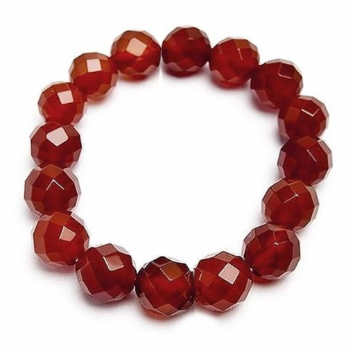 Pulsera Facetada Carneola