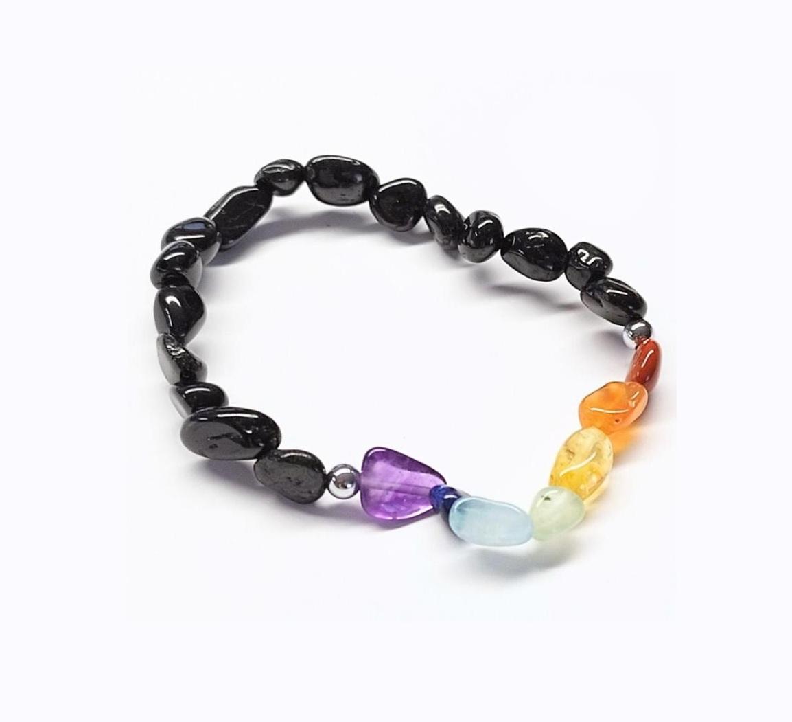 Pulsera Turmalina y Chakras