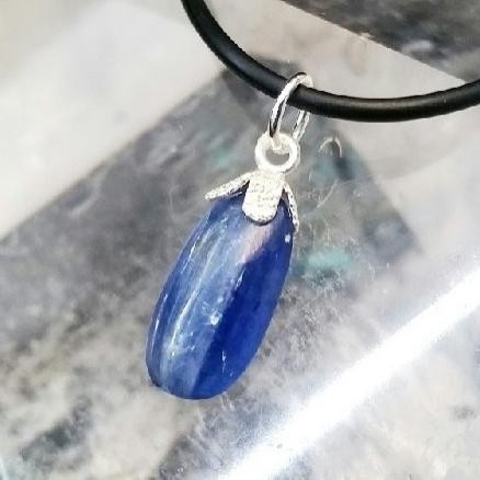 Colgante Cianita y Plata