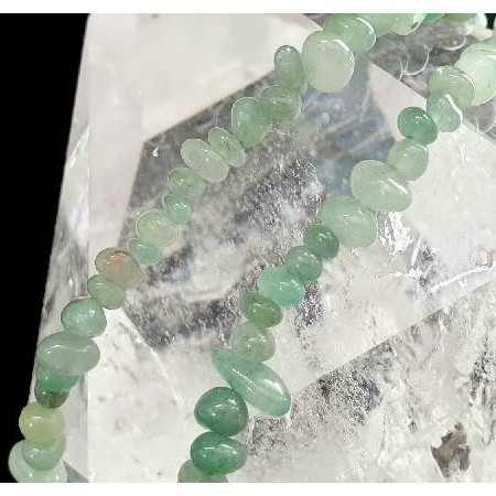 Collar Chip Rodado Cuarzo Verde [1]