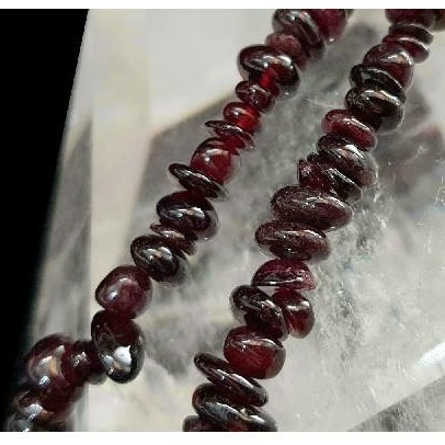 Collar Chip Rodado Granate [1]