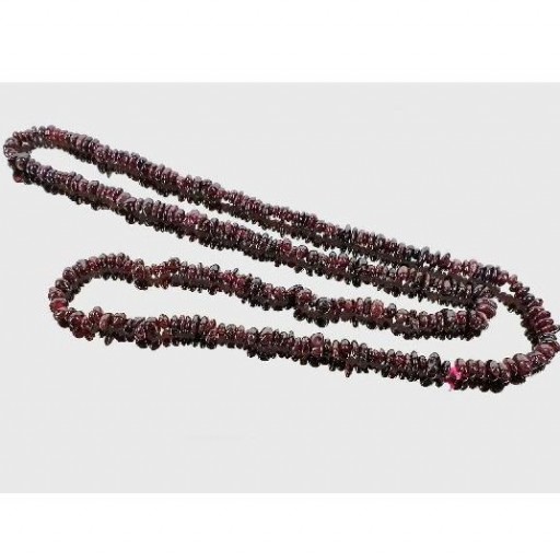 Collar Chip Rodado Granate