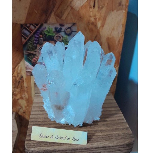 Racimo de Cristal de Roca