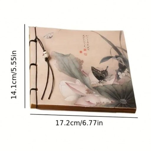 Cuaderno Oriental Mariposa y Libélula [2]