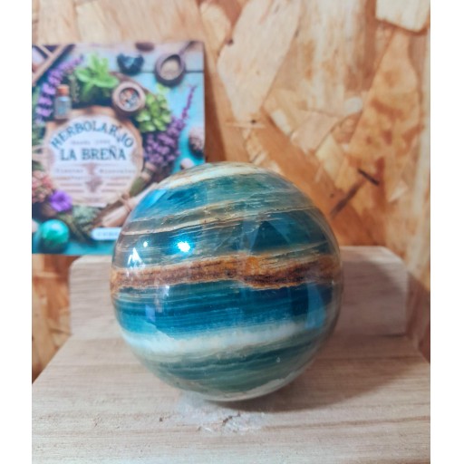 Esfera de Ágata Azul