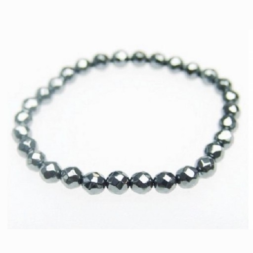 ​Pulsera Hematita Facetada