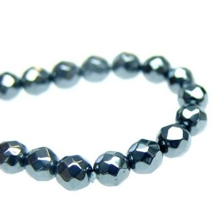 ​Pulsera Hematita Facetada [1]