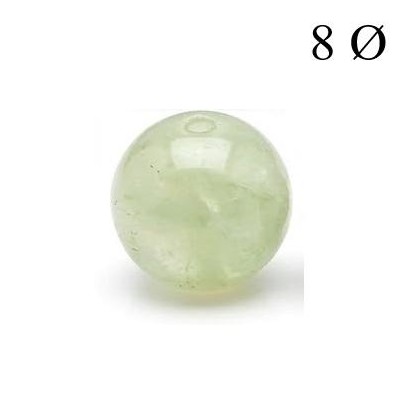 Bola de Jade Verde 8mm para Hilo