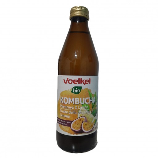 ​Kombucha Maracuyá y Limón Bio 330ml
