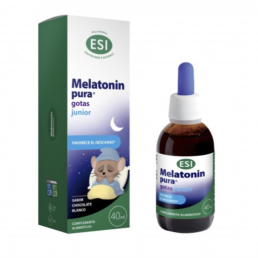 Melatonin Pura Junior Gotas Sabor Chocolate Blanco