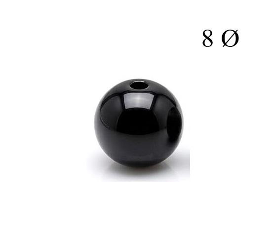 Bola de Obsidiana 8mm para Hilo