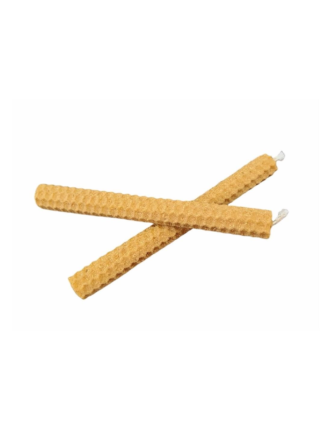 Vela Panal Abejas Miel Rebozada de Palo Santo