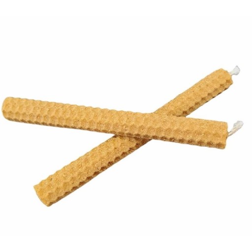 Vela Panal Abejas Miel Rebozada de Palo Santo