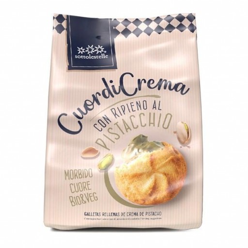 Galleta Rellena Crema Pistacho