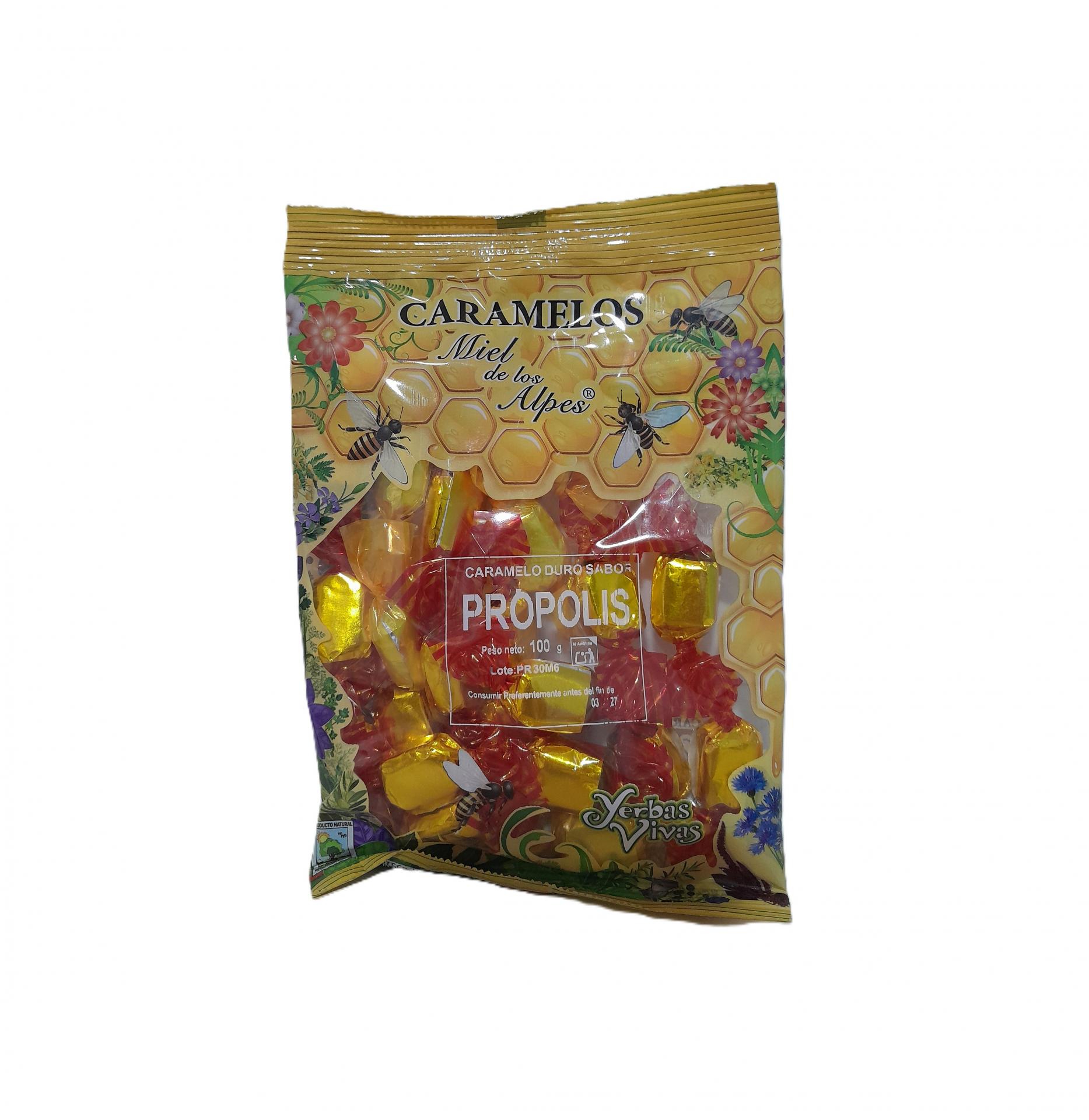 Caramelos Miel y Própolis