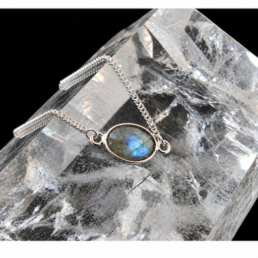 Pulsera de Labradorita y Plata [0]