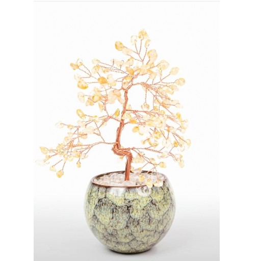 Árbol de Mineral con Maceta [0]