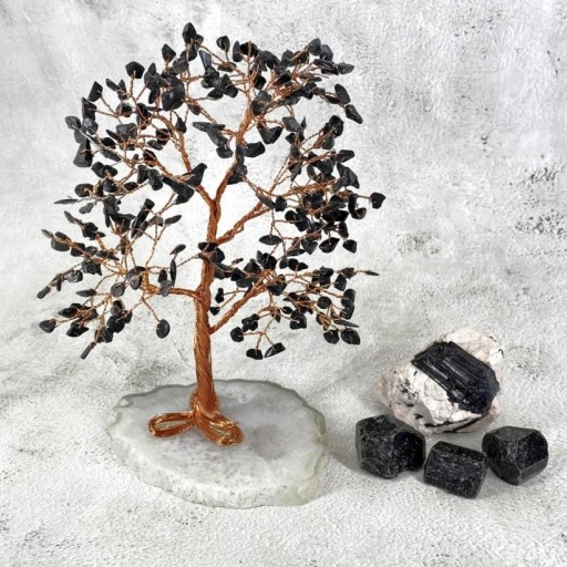 Árbol Turmalina Base Ágata
