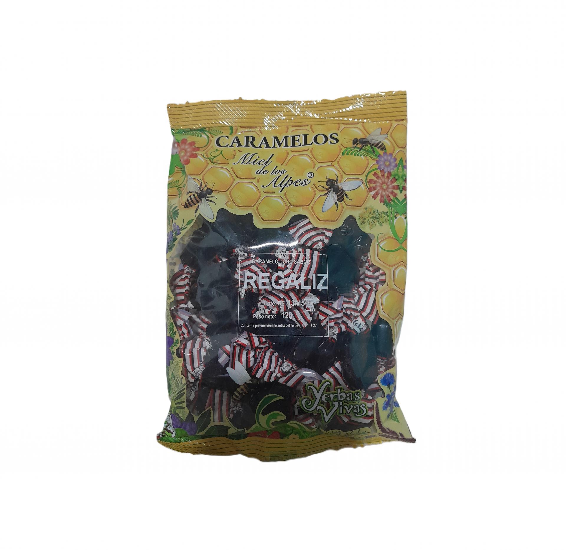 Caramelos Miel y Regaliz