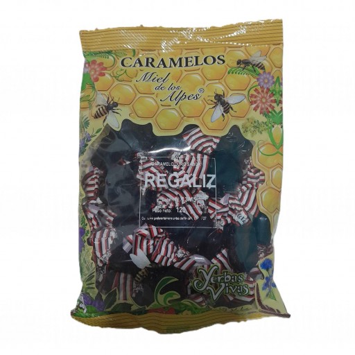 Caramelos Miel y Regaliz