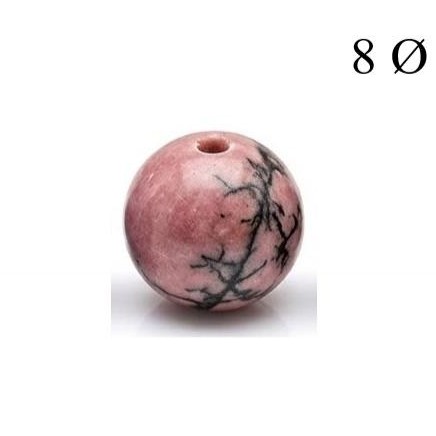 Bola de Rodonita 8mm para Hilo [0]