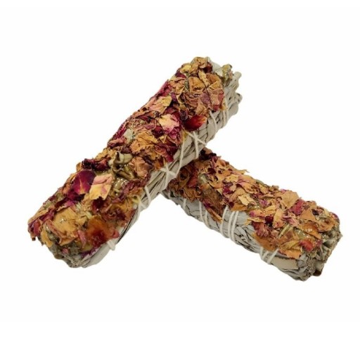 Salvia con Rosas de Castilla