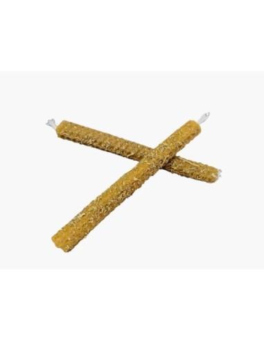 Vela Panal Abejas Miel Rebozada de Ruda