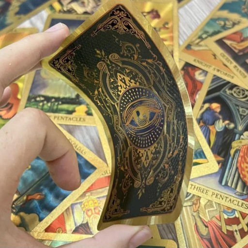 Cartas del Tarot Edición Especial Dorada