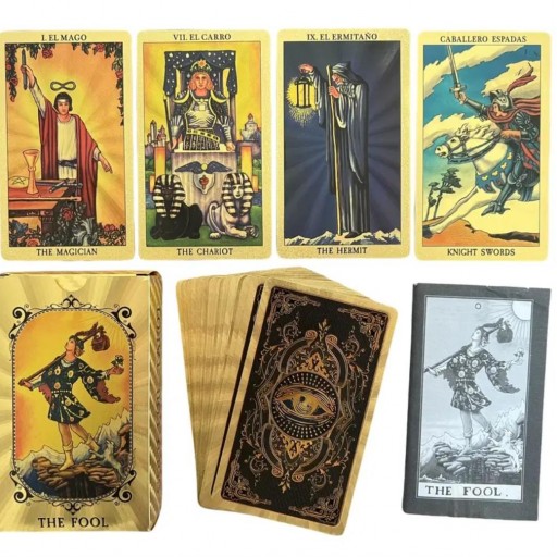 Cartas del Tarot Edición Especial Dorada [1]