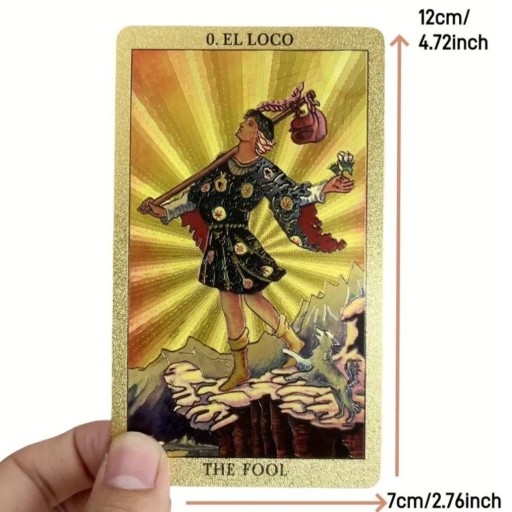 Cartas del Tarot Edición Especial Dorada [3]