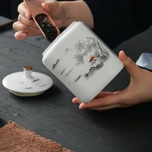 Bote de Cerámica para Té [2]