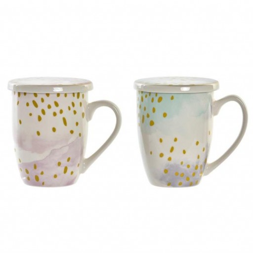 Taza con Tapa y Filtro