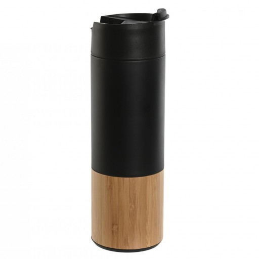 Termo Bambú y Acero 400ml