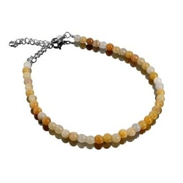 Tobillera Jade Amarillo