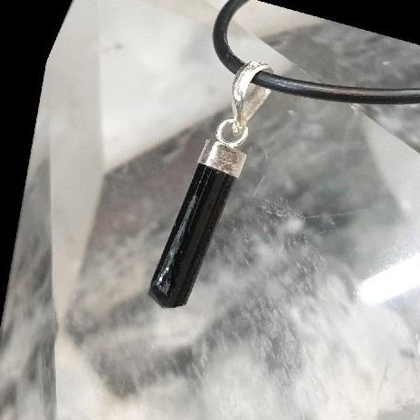 ​Colgante Turmalina y Plata Barra