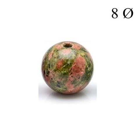 Bola de Unakita 8mm para Hilo [0]