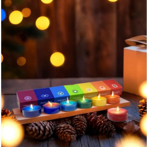 Set Velas Mini Chakras