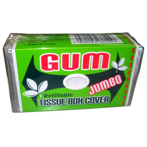 Gum jumbo tissue box cover [0]