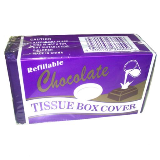 Chocolate tissue box cover [0]