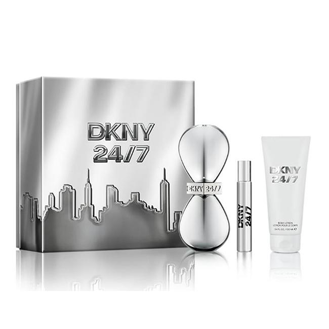 DKNY 24/7 COFRE EDP 100ML+EDP 15ML+LOCION CORPORAL 100ML