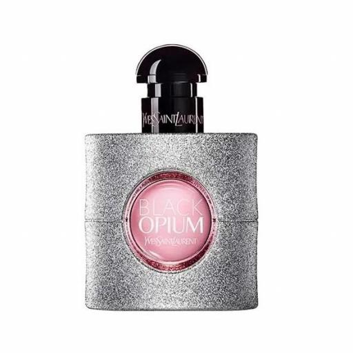 YVES SAINT LAURENT BLACK OPIUM EDP GLITTER 90ML. TESTER [0]