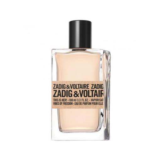 ZADIG & VOLTAIRE THIS IS HER! VIBES OF FREEDOM EDP 100ML SIN CAJA