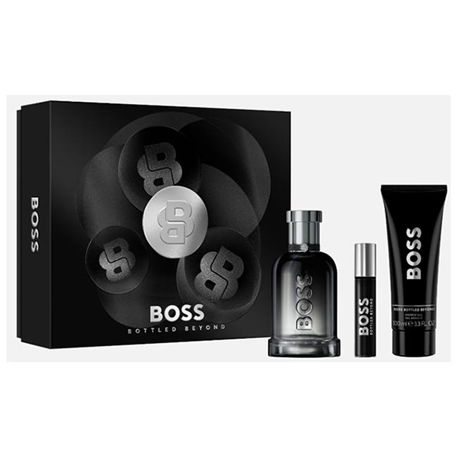 HUGO BOSS BOTTLED BEYOND PACK EDP 100ML+ EDP 10ML VIAJE+ SHOWER GEL 100ML